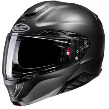 Casco Modular HJC RPHA 91 Semi Mate Titanio Plata Talla M