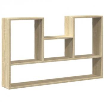 Estantería de pared madera ingeniería roble Sonoma 99x15x60 cm, Estante Flotante, Estante Flotante de Pared, Estante de exhibición de Pared