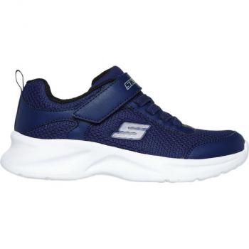 Skechers Dynamatic Girls' Navy Sports Trainers - Size 13/F (Standard)