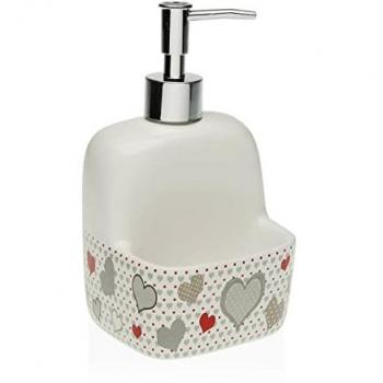 Dispensador de Jabón Versa Sweet Cerámica 9,4 x 17,8 x 10,5 cm