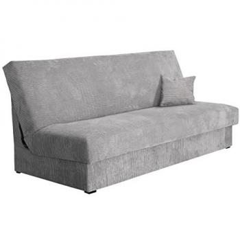 Sofá-cama Columbus 119 con caja de ropa de cama, 175x80x80cm, tapizado Mini Cord