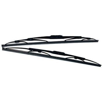 Generico - Kit escobillas universales metalica 43 cm con 6 adaptadores