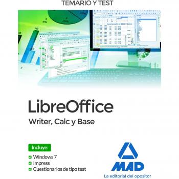 LibreOffice: Writer, Calc y Base. Temario y Test