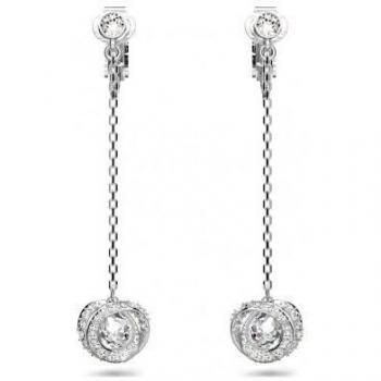 Swarovski 5636510 - Pendientes de clip con baño de rodio