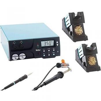 Weller WR 2002 Digital Soldering/Desoldering Station, 300W, Dual Output, 50-550°C
