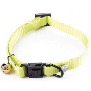 Collar Antiestrangulamiento para Gato de Nylon Verde Martin Sellier 10-20/30 CM