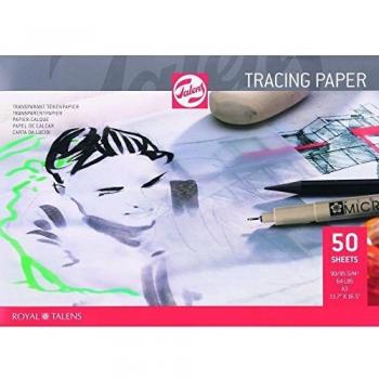 Talens 50 hojas de papel transparente (90 g/m², DIN A3