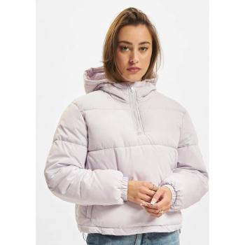 Urban Classics Women's Soft Lilac Puffer Pullover Jacket