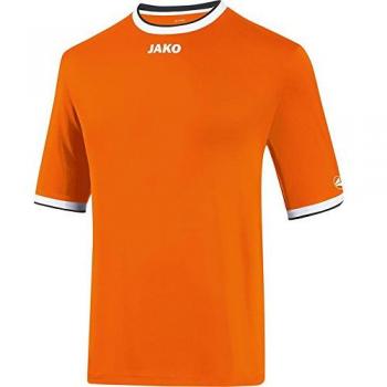 Jako Hombre Fútbol Camiseta KA Camiseta United, todo el año, hombre, color Varios colores - Neonorange/Weiß/Schwarz, tamaño XL