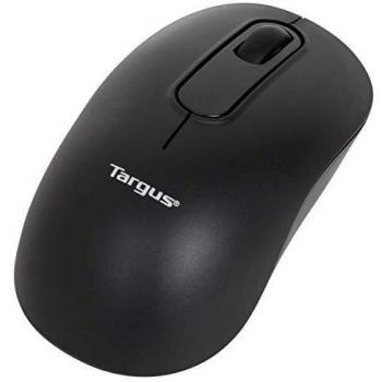 Targus Ratón inalámbrico con alcance de 10 metros – Ratón de ordenador con Bluetooth integrado – Ratón para portátil con sensor óptico de 1.600 DPI – Negro, AMB580EU