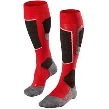 Falke SK4 Advanced Men's Ski Knee-high Socks, Red, Size 9-10 (42-43)