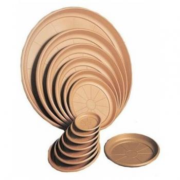 Plato para Maceta Orework Thea - Marrón - Resistente - Ø 22 cm