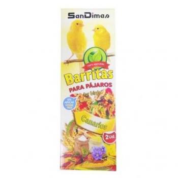 Barritas para Canarios con Miel y Semillas, Pack de 2 Unidades, San Dimas