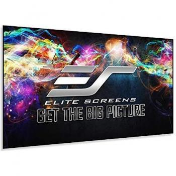Elite Screens Pantalla Fija sin Marco Visible Aeon Edge Free 332 x 187 cm, 16:9 Formato 150 Pulgadas, 3D CineGrey paño, AR150DHD3