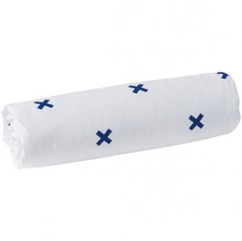 Vertbaudet sábana bajera infantil P 'tit pirata, algodón, blanco estampado
