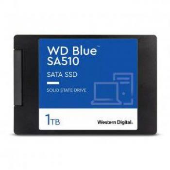 Disco SSD Western Digital Blue SA510 1TB SATA III 2.5 con velocidad de lectura de 560 MB/s y escritura de 510 MB/s