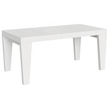 Mesa extensible Spimbo 90x180/440 cm en Fresno Blanco