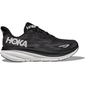 Hoka Clifton 9 Men's Black/White Running Shoes