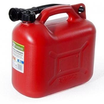 Tanica de Plástico Homologada para Combustible 10 Litros con Boccaglio