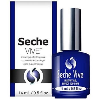 Acabado final para uñas efecto gel Seche Vive