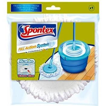 Spontex 72110021 Recambio Para Fregona Giratoria Compacta Full Action System +, 24x1.5x23.5 cm