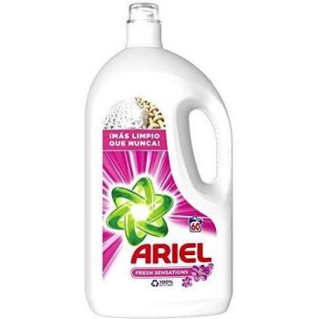 Ariel Detergente Líquido para Lavadora, Poder Quitamanchas Incluso a 30 °C, 3.3 L, 60 Lavados