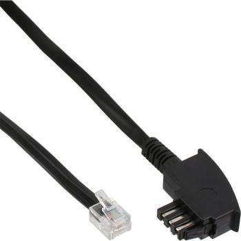 Cable de teléfono TAE-N a RJ11 (6P4C) de 15m, accesorio telefónico