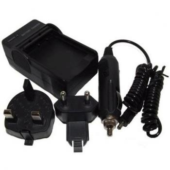 Inov-8 BC1302 - Cargador (100-240V, 50/60 Hz, Auto/Indoor, Cortocircuito, JVC BN-V408)