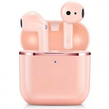 yobola Auriculares Inalámbricos, Auriculares Bluetooth 5.1 HiFi Estéreo, Auriculares Inalambricos Bluetooth con Control Táctil, Micrófono Incorporado, IPX5, para Xiaomi Samsung iPhone Huawei