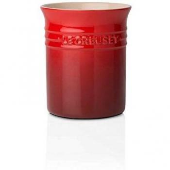 Le Creuset 71501110600001 Bote para espátulas, Cerámica de gres, Rojo