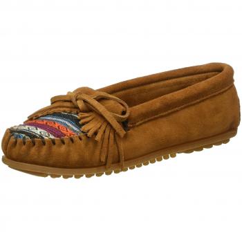 Minnetonka Women's Arizona Kilty Hardsole Moccasin