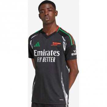 Arsenal adidas Away Shirt 2024-25, Men's Jersey/Replica, Black, Size: Medium