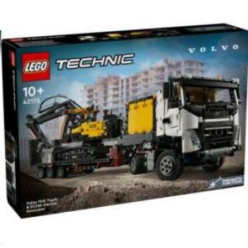LEGO® Technic 42175 Camión FMX y Excavadora Eléctrica EC230 Volvo, Set de construcción, Maqueta de Vehículos, Decoración