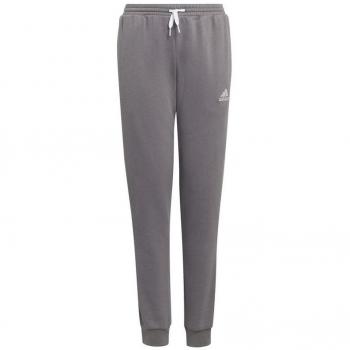 Pantalones de fútbol adidas Entrada 22 para niños en color gris, tipo unisex, modelo ENT22 SW PNTY Pants, diseñado para uso deportivo