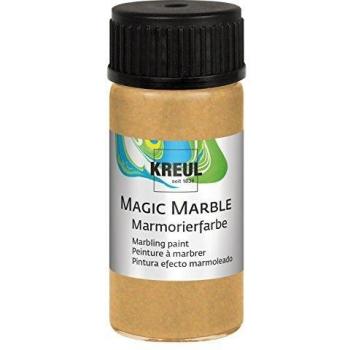 Pintura Efecto Marmolado Dorada Magic Marble, 20 ml