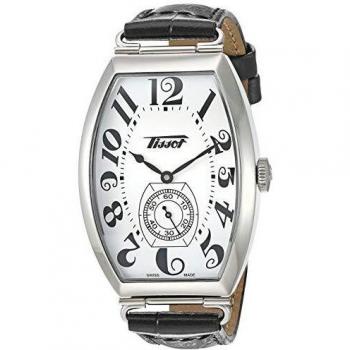 Tissot Heritage Porto Men's Mechanical Watch 31x42mm Black Stainless Steel Vintage