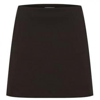 b.young Ravna A-Line Mini Skirt for Women - Black