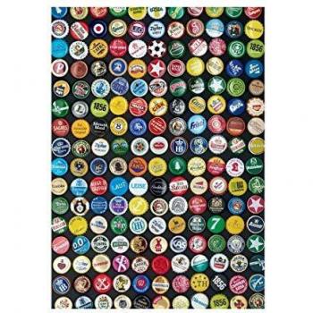 Puzzle Piatnik Chapas de Cerveza, 1000 Piezas