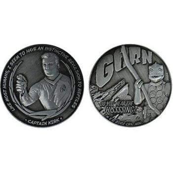FaNaTtik Star Trek Collectable Coin Capitán Kirk And Gorn Limited Edition