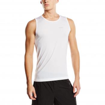 Odlo Unterhemd Sportswear Singlet Crew Neck Evolution X-Light - Top interior térmico para hombre, color blanco, talla M