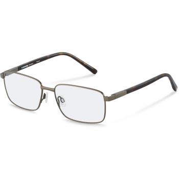 Rodenstock R7130 C Armazones para Hombre Marrones con lentes recetados, 58 mm