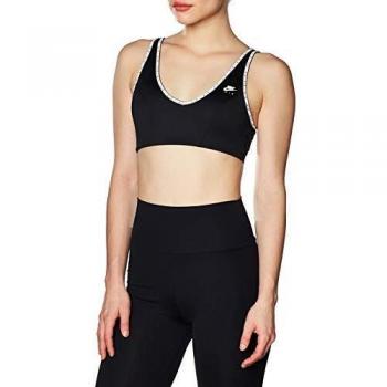 NIKE Indy Nk Air Bra, Mujer, Black/White/White, S