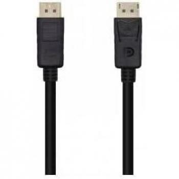 Aisens Cable DisplayPort 1.2 4K@60Hz DP/M-DP/M 1m Negro A124-0455
