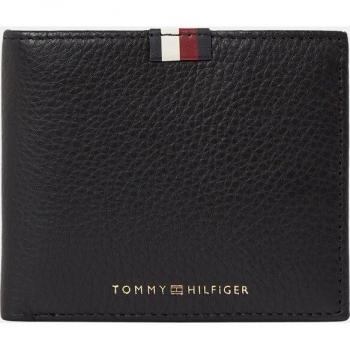 Tommy Hilfiger TH PREM LEA CC FLAP ANDCOIN Men's Purse Wallet in Black