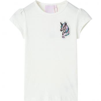 Camiseta infantil color crudo 128