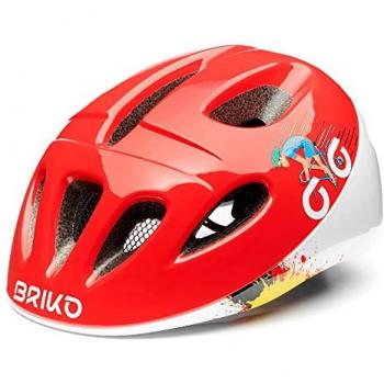 Casco de Ciclismo Infantil Briko Fury Unisex Rojo XS