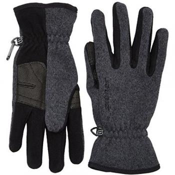 Ziener Imagio Men's Black Melange Multisport Gloves Size 8