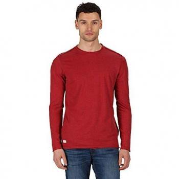 Regatta Karter II-Jersey Informal De Manga Larga T-Shirts/Polos/Vests, Hombre, Delhi Red, L