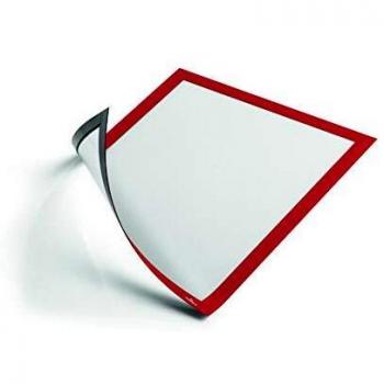 Marco magnético duraframe - A4-21x29,7 cm - Rojo - Durable