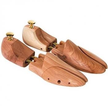 TecTake Hormas para zapato cedro de madera extensor de zapato forma calzado T: 42-43